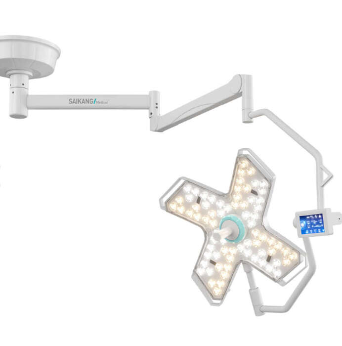 Хірургічна безтіньова лампа AInno Light 10/20 Один купол Два куполи Мобільна лампа 160 000 лк (10 рівнів) Zooble.com.ua