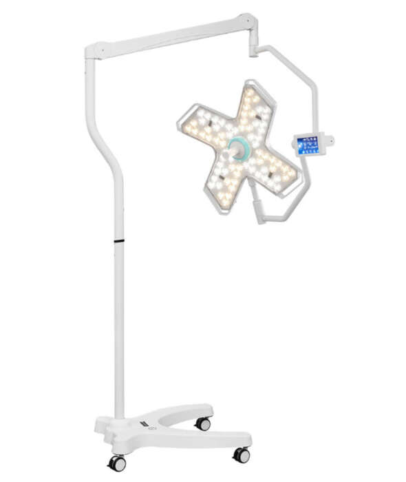 Хірургічна безтіньова лампа AInno Light 10/20 Один купол Два куполи Мобільна лампа 160 000 лк (10 рівнів) Zooble.com.ua