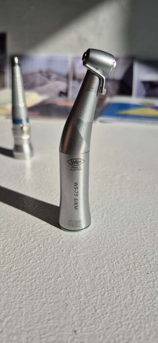 Хірургічний кутовий наконечник для імплантації W&HWS-75 в ,збереженому,робочому стані.Діаметр борів і фрез 2.35мм, Zooble.com.ua