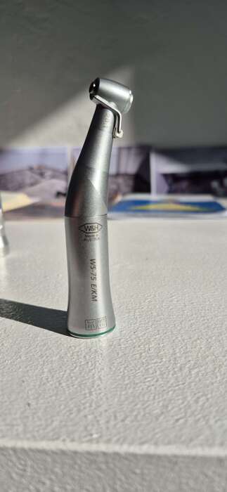 Хірургічний кутовий наконечник для імплантації W&HWS-75 в ,збереженому,робочому стані.Діаметр борів і фрез 2.35мм, Zooble.com.ua