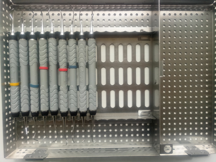 Hu-Friedy кюретки скалери якісні інструменти для стоматології made in USA Hu-Friedy продаж поштучно або набором 9шт торг Zooble.com.ua