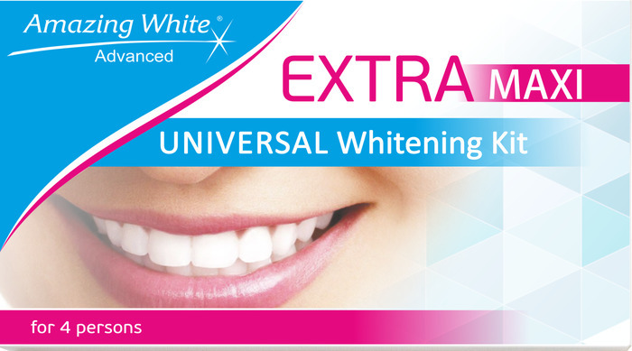 Инновационная система для отбеливания зубов Amazing White Universal Extra 37% на 4-х пациентов. Безболезненно. Быстро Zooble.com.ua