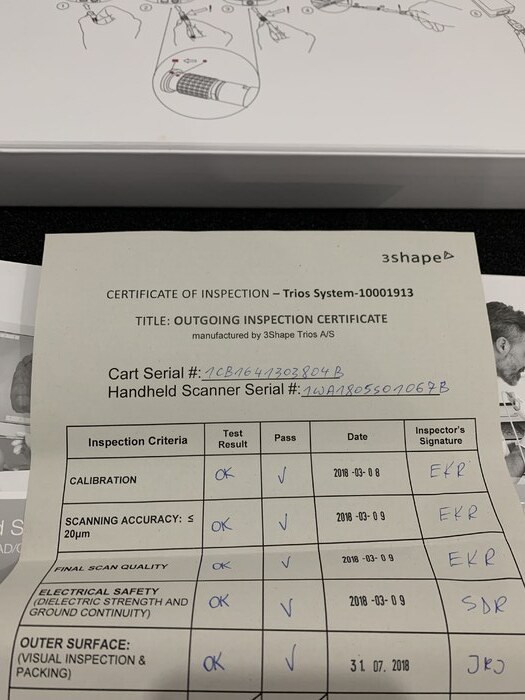 Інтраоральний сканер 3 Shape Trios 3 Cart Top Продається мрія сучасного стоматолога. Zooble.com.ua