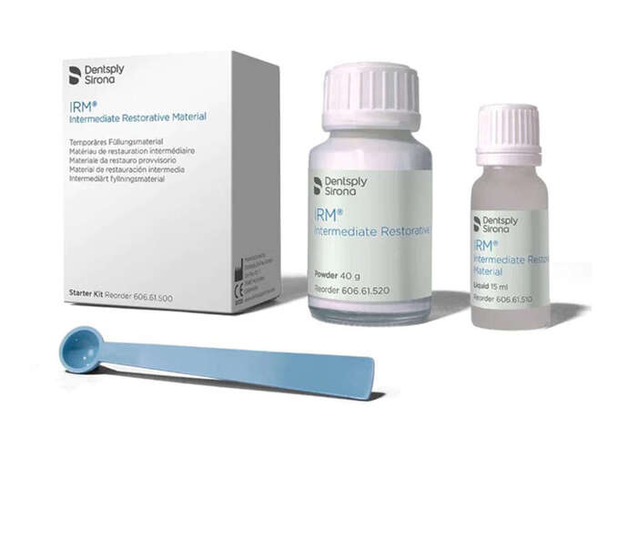 IRM Standard Pack цемент, цинк-оксид-евгенольний цемент, набір: 40г порошку, 15 мл рідини Sirona Zooble.com.ua
