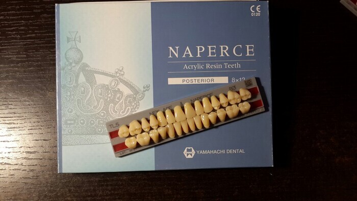 Искусственные акриловые зубы для съемных протезов Yamahachi Naperce Zooble.com.ua