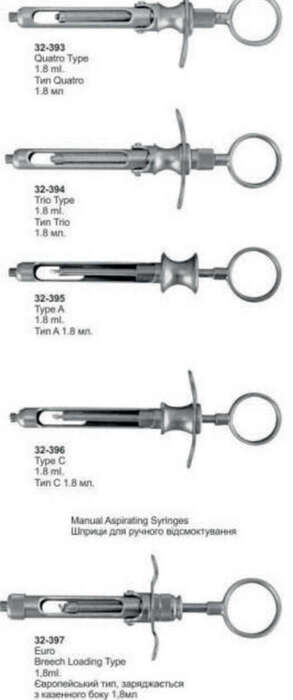 Карпульні шприці Пакистан анастезія! NUZHAT Якісні, бюджетні! Zooble.com.ua