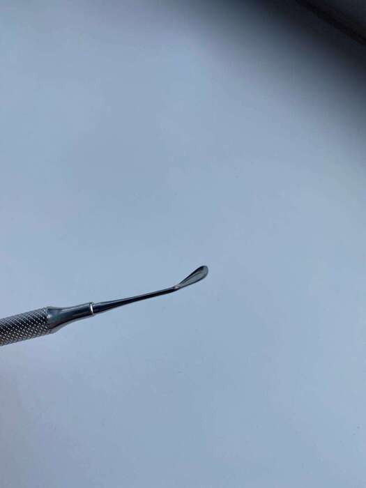 Кістковий компактно з ложкою на складі , виробник Італія DenTag Zooble.com.ua