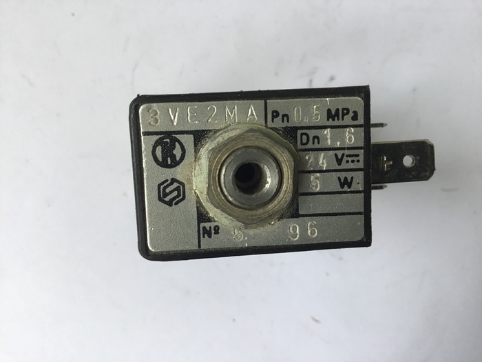 Клапан электромагнитный 24v DC (Словакия), б.у. Zooble.com.ua
