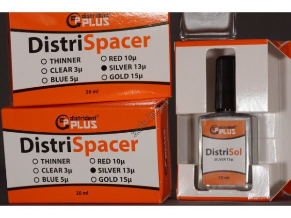 Компенсационный лак Distrident Spacer для штампиков. Zooble.com.ua