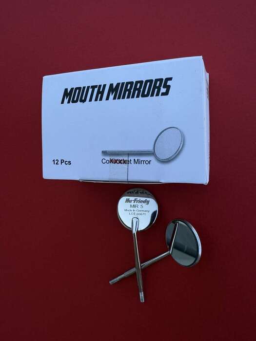 Комплект дезеркал Hu-friedy 5` 12шт в упаковці! На складі! Zooble.com.ua