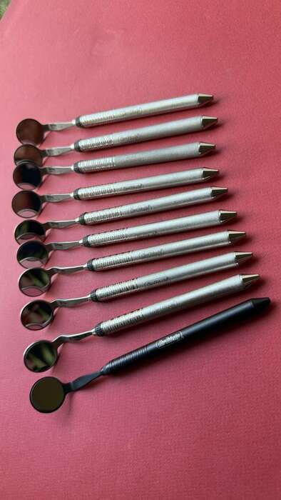 Комплект дзеркал Hu-friedy топові оглядові інструменти зі Штатів за кращою ціною та якістю для Вашої практики! 10шт SALE Zooble.com.ua