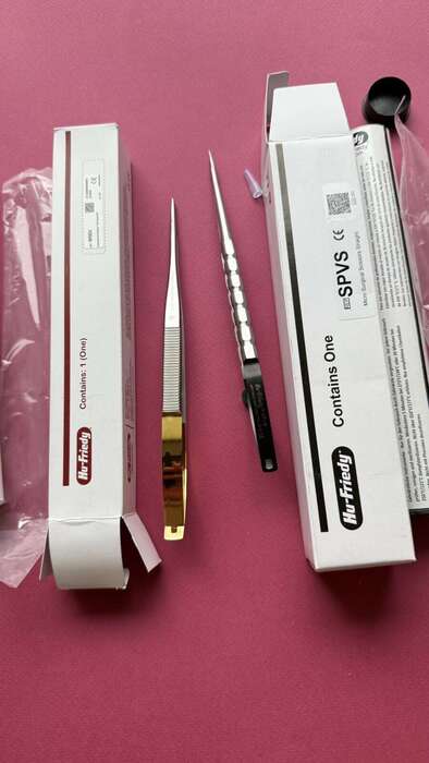 Комплект голкотримач+ножиці мікрохірургічні чорна п ятниця акційна ціна лише до кінця листопада! Zooble.com.ua