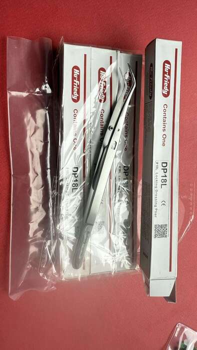 Комплект пінцетів 4шт DP18L HU-FRIEDY(USA) Оригінал розпродаж! Zooble.com.ua