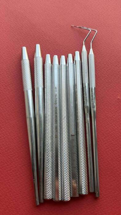 Комплект зондів та ручок стоматологічних виставкових набір! Zooble.com.ua