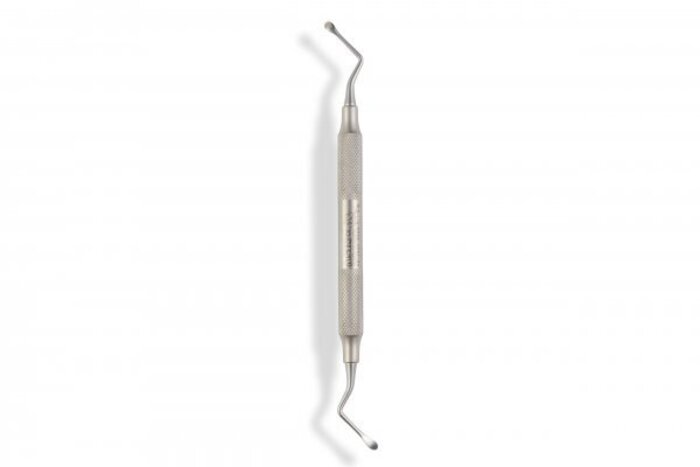 Кюретажна ложка (з зубцями) вузька DE-1629 Asim instruments(CHINA) Zooble.com.ua