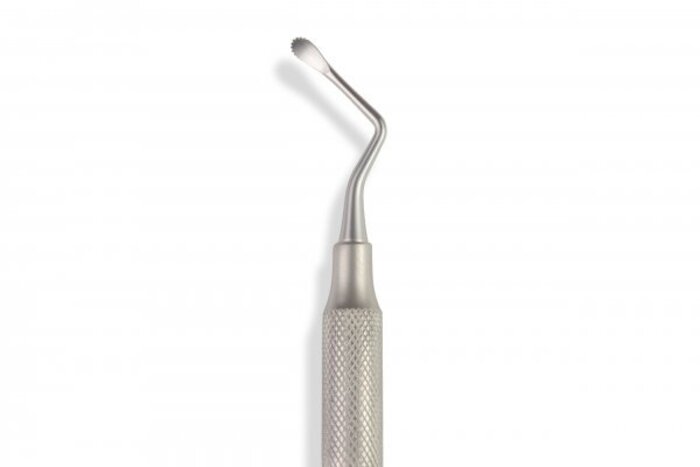 Кюретажна ложка (з зубцями) вузька DE-1629 Asim instruments(CHINA) Zooble.com.ua
