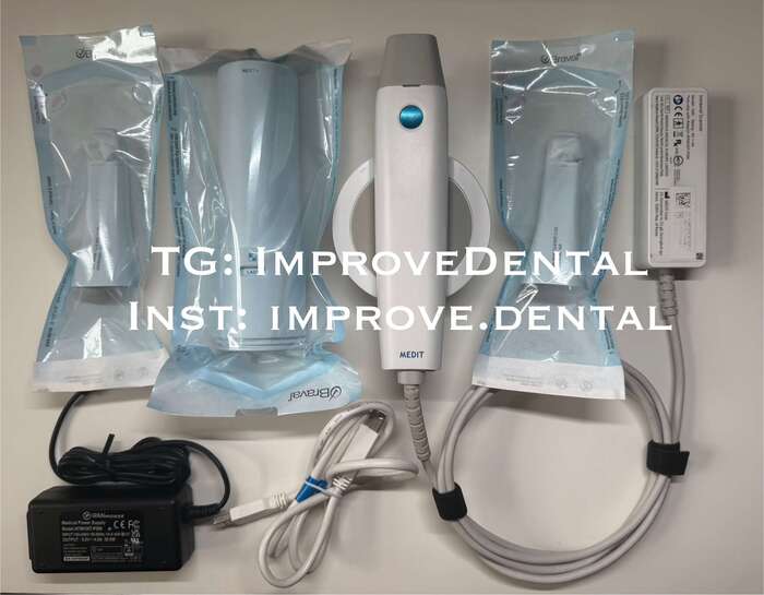 Medit i500 2022 року в чудовому стані та повному комплекті! Внутрішньоротовий стоматологічний сканер медіт, TG/Inst фото Zooble.com.ua