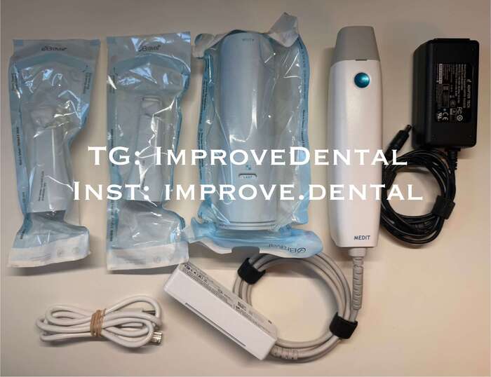 Medit i500 2022 року в хорошому стані та комплекті як на фото!Внутрішньоротовий стоматологічний сканер медіт, TG/Inst Zooble.com.ua