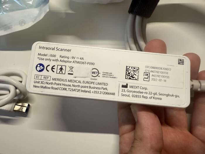 Medit i500 2022 року в хорошому стані та комплекті як на фото!Внутрішньоротовий стоматологічний сканер медіт, TG/Inst Zooble.com.ua