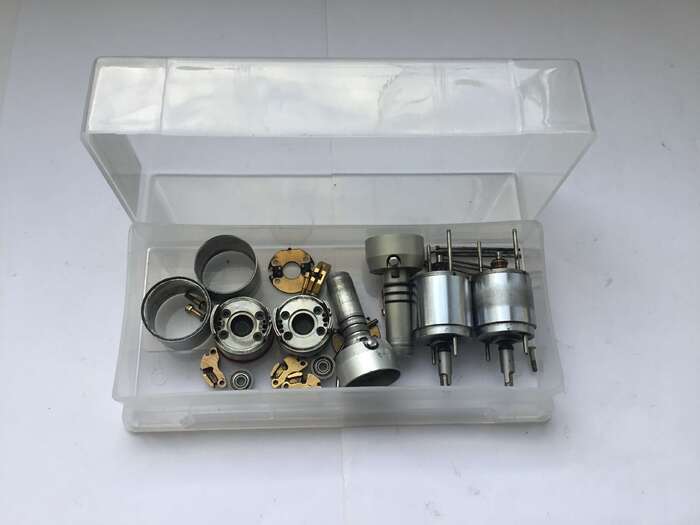 Микромоторы Bien Air MC 2-40 (Швейцария) в разобранном виде, коллекторы якоря некондиционны(2 шт) Zooble.com.ua