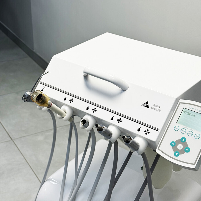 Мобільна стоматологічна установка BPR Swiss P3-Cart Zooble.com.ua