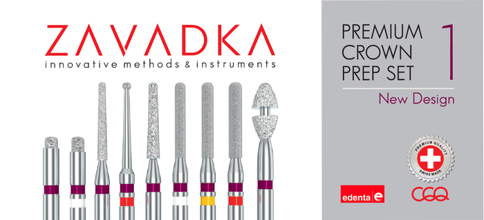 Набір для препарування зубів під цирконій та E-max від Др. Завадки Zooble.com.ua