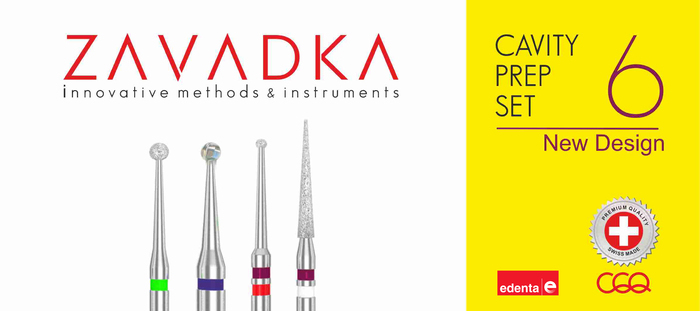 Набір для препарування зубів під цирконій та E-max від Др. Завадки Zooble.com.ua