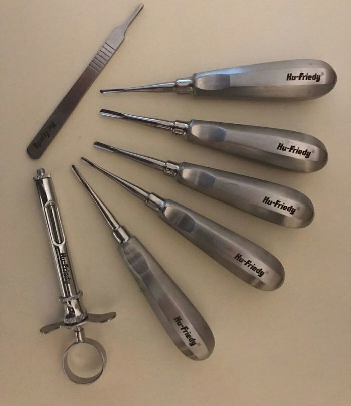 Набір для видалення зубів Hu-Friedy (без ознак користування) Zooble.com.ua