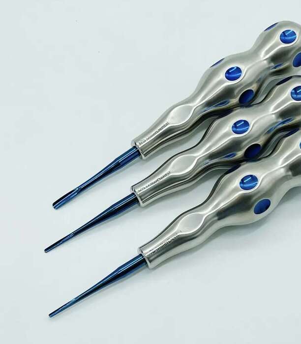 Набір Елеваторів/Люксаторів для видалення зубів 3шт Zooble.com.ua
