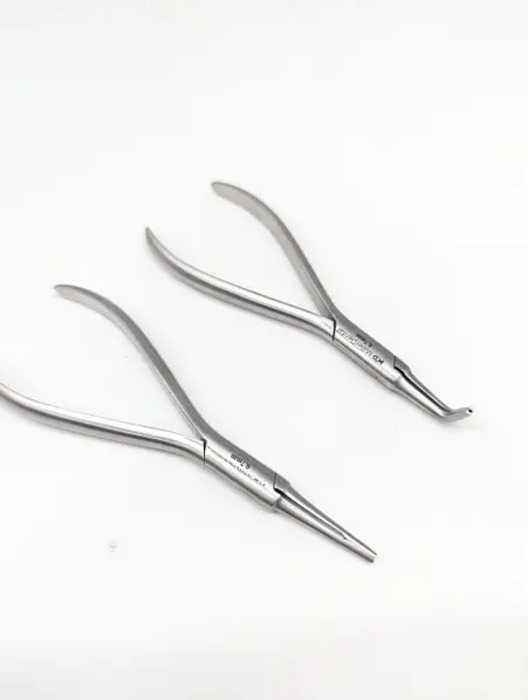 Набір хірургічних міні щипців для видалення коренів зубів 2шт. Zooble.com.ua