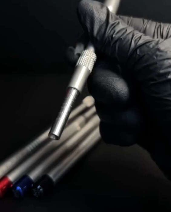 Набір остеотомів (вигнуті/увігнуті) 5шт DE-1655 Asim на складі! Zooble.com.ua