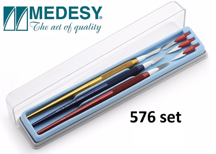 Набор инструментов для керамики и воска 576/Set Medesy Zooble.com.ua