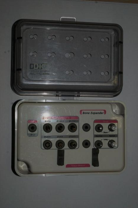 Набор расширителей кости Bone Expander Kit, Dio для дентальной имплантации Zooble.com.ua
