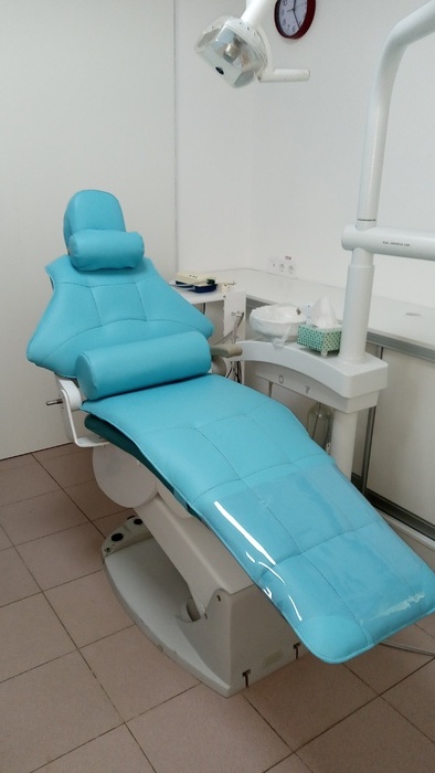 Накидка (матрас) на стоматологическое кресло с съемными валиками (шейный, поясничный), подбор цвета. Zooble.com.ua
