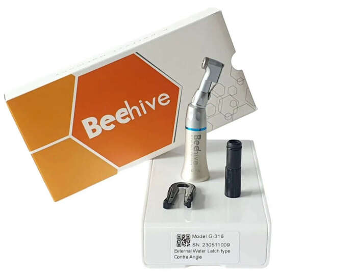 Наконечник G-316 кутовий защіпка BeeHive Турція 1:1 кутовий максимальна швидкість: 25 000 об/хв Zooble.com.ua