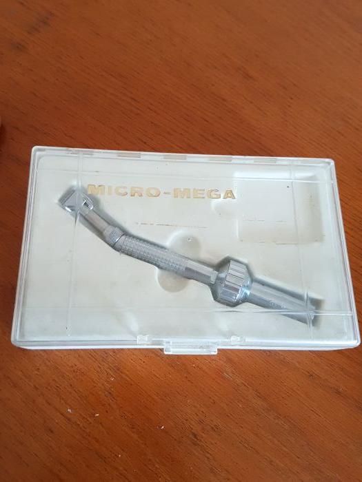 Наконечник на жосткокому рукаві Micro-Mega (Франція), оригінальний, новий Zooble.com.ua
