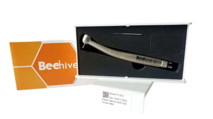 Наконечник Р-202 М4 TITANIUM турб.ортоп (4х точковий спрей,німецькі керам підшипники) BeeHive Турція Zooble.com.ua