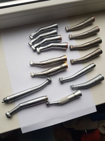 Наконечники новые и бу в отличном состоянии есть также лампа kerr demi ultra .pentamix2. мотор зуботехническийw&h Zooble.com.ua