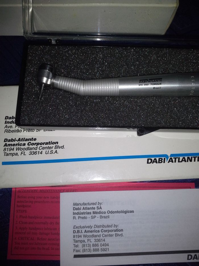 Наконечники стоматологические Dabi Atlante Zooble.com.ua