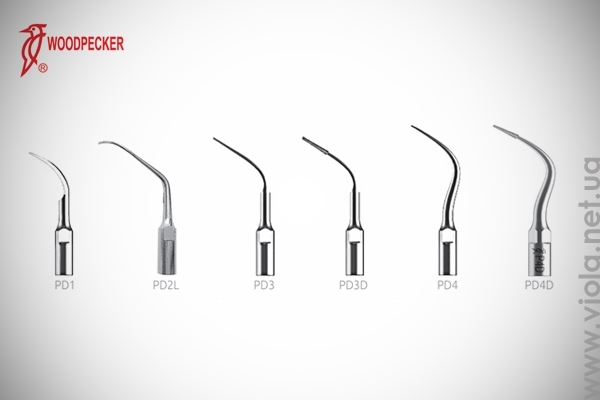 Насадки для ультразвукового стоматологического скалера в ассортименте Zooble.com.ua