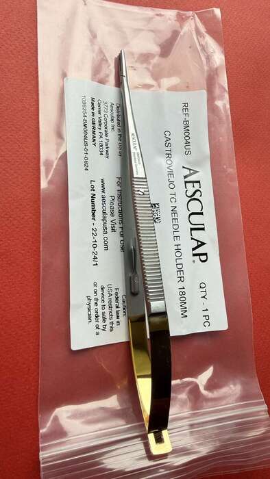 New! Голкоттримачі типу Кастрв єхо 18см AESCULAP Німецькі,оригінал! Акція! Zooble.com.ua