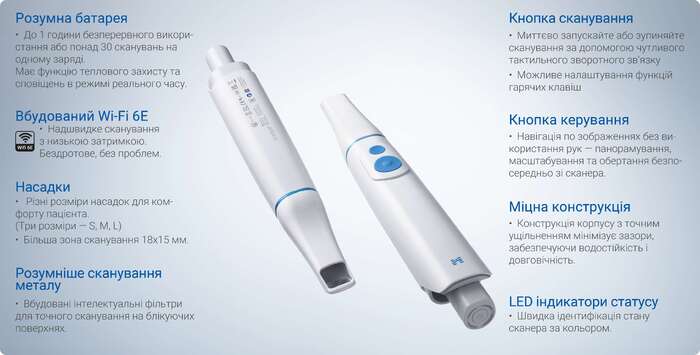 New! Інтраоральний сканер Medit i900 Mobility На складі! Zooble.com.ua