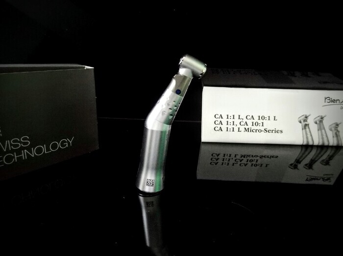 Новий Bien Air Ca 1:1 L +Led micro series кутовий механічний наконечник мікромоторний Zooble.com.ua