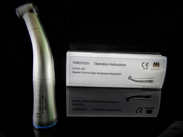 Новий Morita Torqtech CA-DC 1:1 кутовий мікромоторний механічний наконечник Zooble.com.ua