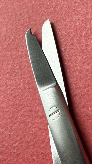 Ножиці американські для накладання швів Hu-friedy S13(оригінал) Zooble.com.ua