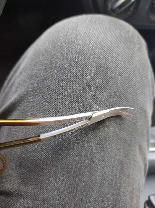 Ножиці для роботи з м якими тканинами 11.5см Asim medical China, cклад! Zooble.com.ua