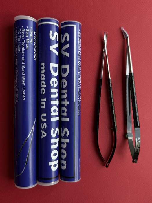 Ножиці хірургічні Америка SV Dental Shop 18см! Ціна вказана за штуку! 200$ комплект прямі+вигнуті! Zooble.com.ua