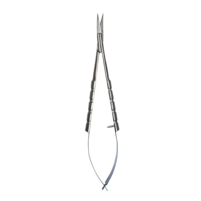 Ножиці мікрохірургічні 14см тип кастерв єхо(Пакистан) на складі ! Zooble.com.ua