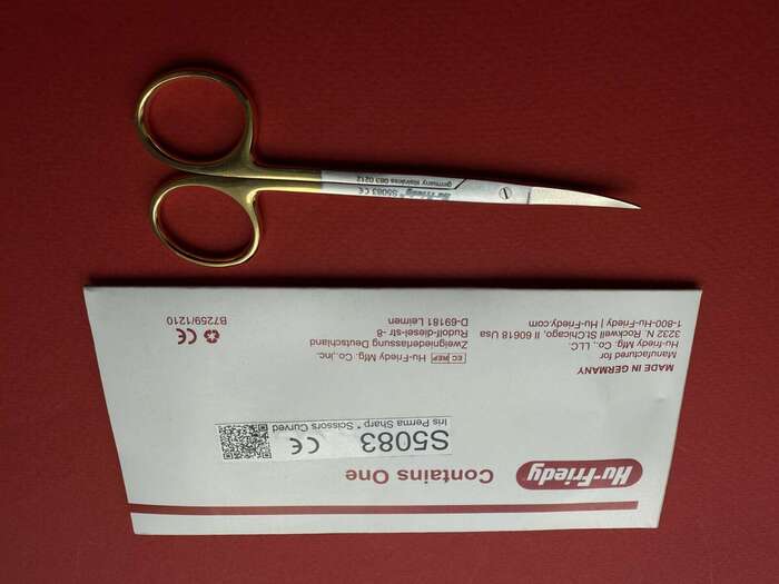 Ножиці S5083 HU-FRIEDY USA AMERICA НА СКЛАДІ 11.5cm Zooble.com.ua