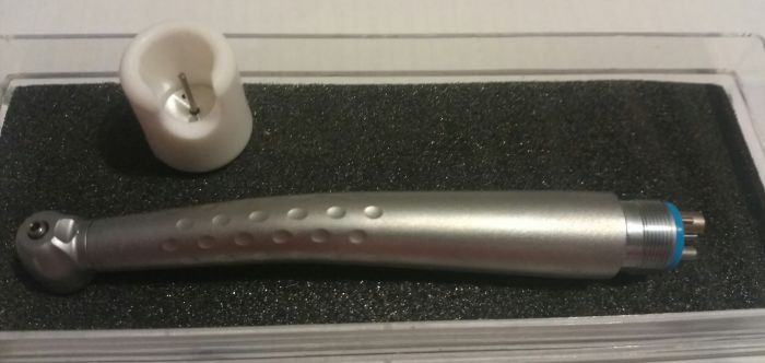 НОВОРІЧНА АКЦІЯ!!! НТС-300-05 М4 СЗМ зі сталевими підшипниками, наконечник турбінний для змішаного прийому, з штовхачем Zooble.com.ua